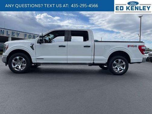 STAR WHITE METALLIC TRICOAT 2022 Ford F-150 LARIAT