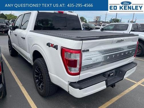 STAR WHITE METALLIC TRICOAT 2021 Ford F-150 PLATINUM