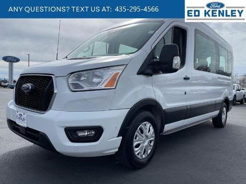 OXFORD WHITE 2022 Ford Transit-350 XLT