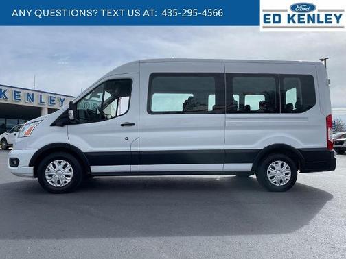 OXFORD WHITE 2022 Ford Transit-350 XLT