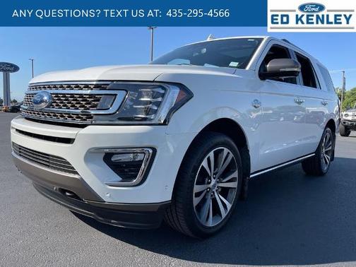 STAR WHITE MET TRI-COAT 2021 Ford Expedition KING RANCH SUV