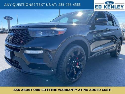 AGATE BLACK METALLIC 2021 Ford Explorer ST
