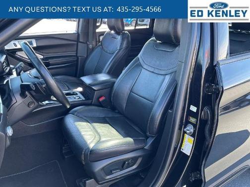 AGATE BLACK METALLIC 2021 Ford Explorer ST