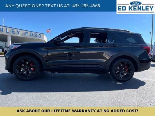 AGATE BLACK METALLIC 2021 Ford Explorer ST