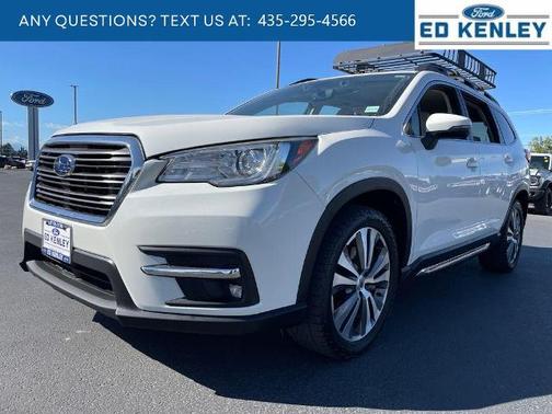 Crystal White Pearl 2021 Subaru Ascent LIMITED 8-PASSENGER