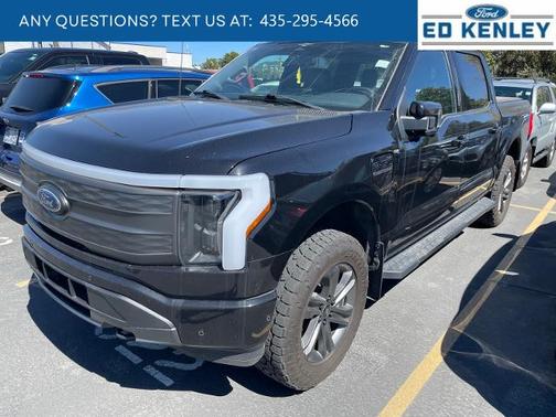 AGATE BLACK METALLIC 2023 Ford F-150 LARIAT