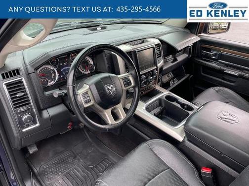 True Blue Pearlcoat 2017 RAM 1500 LARAMIE