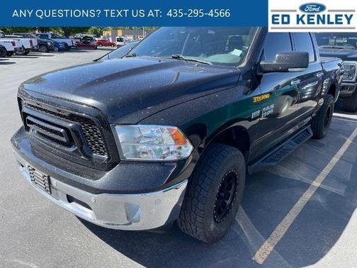 Black 2018 RAM 1500 SLT