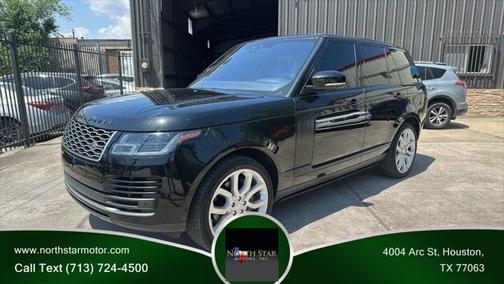 2018 Land Rover Range Rover 3.0L Supercharged HSE