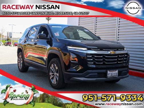 Mosaic Black Metallic 2025 Chevrolet Equinox 1LT