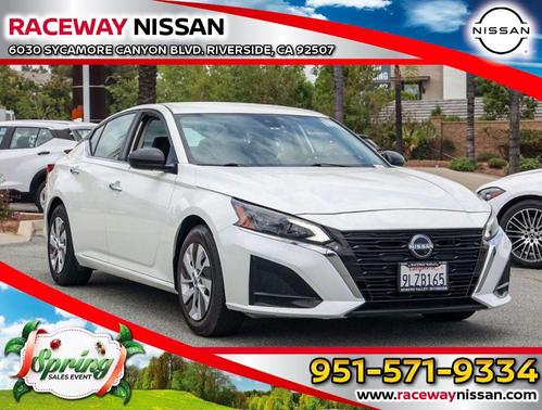Glacier White 2024 Nissan Altima S FWD