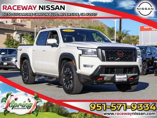 Glacier White 2022 Nissan Frontier PRO-X