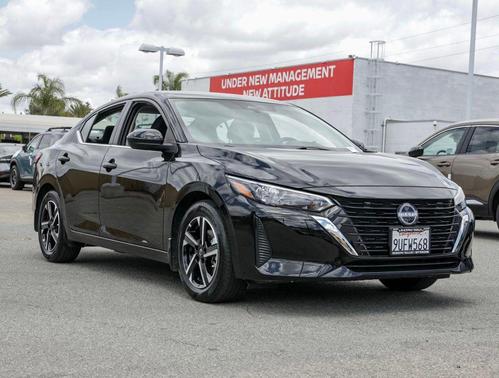 Super Black 2025 Nissan Sentra SV