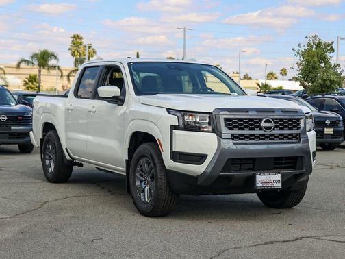 Glacier White 2026 Nissan Frontier SV