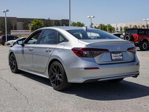 Solar Silver Metallic 2025 Honda Civic Sport