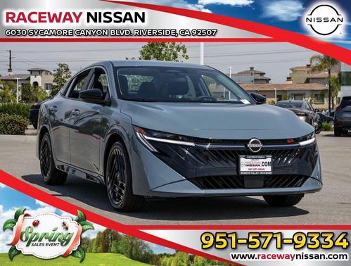 Atlantic Gray Metallic 2026 Nissan Sentra SR