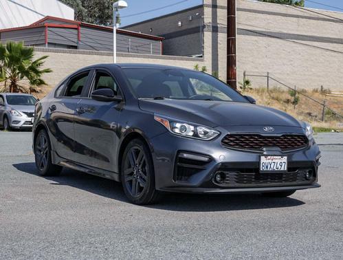 Gravity Gray 2021 Kia Forte GT-Line