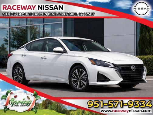 Glacier White 2024 Nissan Altima S FWD
