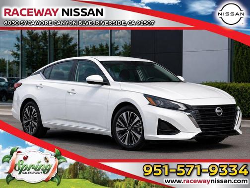 Glacier White 2024 Nissan Altima S FWD