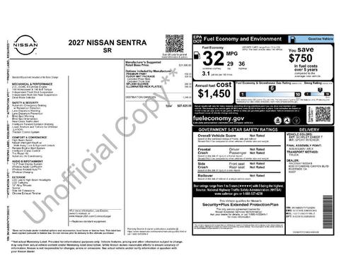 Scarlet Ember Tintcoat 2027 Nissan Sentra SR