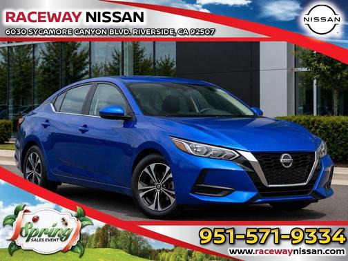 Electric Blue Metallic 2023 Nissan Sentra SV