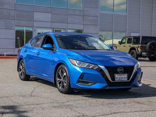 Electric Blue Metallic 2023 Nissan Sentra SV
