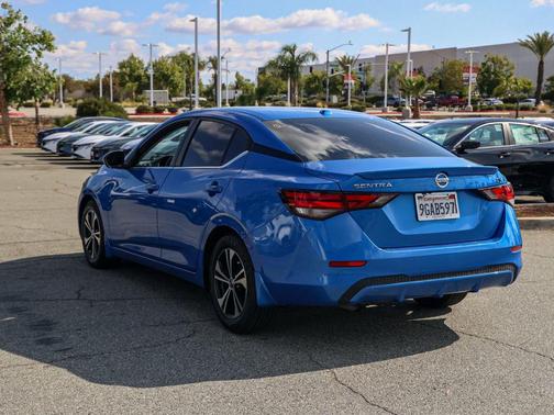 Electric Blue Metallic 2023 Nissan Sentra SV