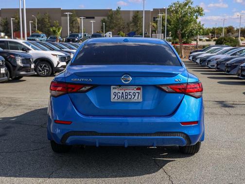 Electric Blue Metallic 2023 Nissan Sentra SV