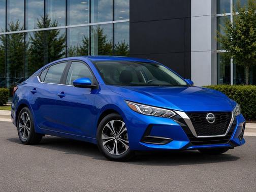 Electric Blue Metallic 2023 Nissan Sentra SV