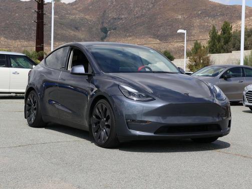 Midnight Silver Metallic 2022 Tesla Model Y Performance Dual Motor All-Wheel Drive