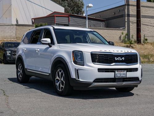 Glacial White Pearl 2022 Kia Telluride EX
