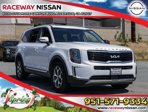 Glacial White Pearl 2022 Kia Telluride EX