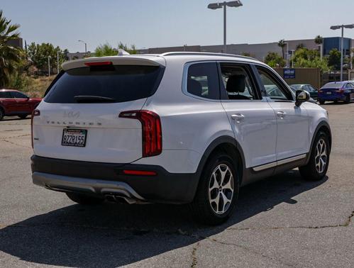 Glacial White Pearl 2022 Kia Telluride EX
