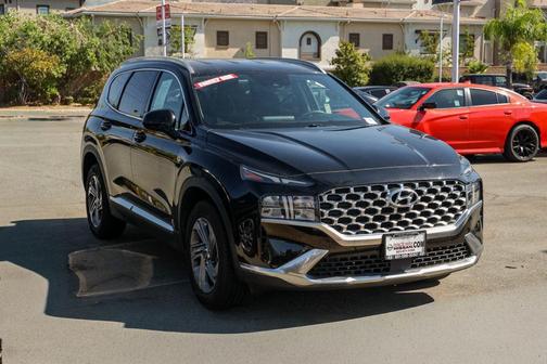 Twilight Black 2021 Hyundai SANTA FE SEL 2.4