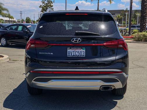 Twilight Black 2021 Hyundai SANTA FE SEL 2.4
