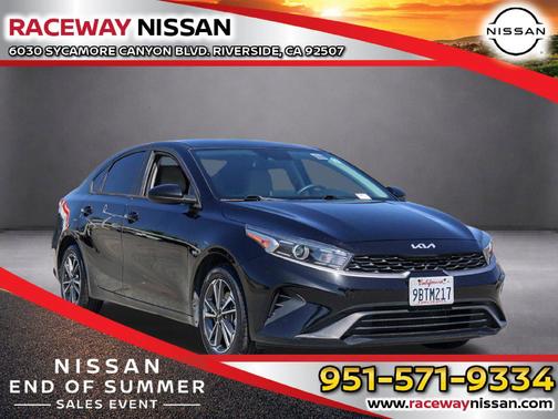 Aurora Black 2022 Kia Forte LXS