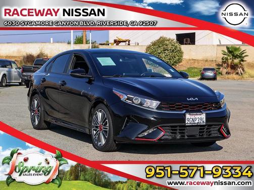 Aurora Black 2023 Kia Forte GT-Line