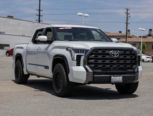Wind Chill Pearl 2023 Toyota Tundra Hybrid Platinum