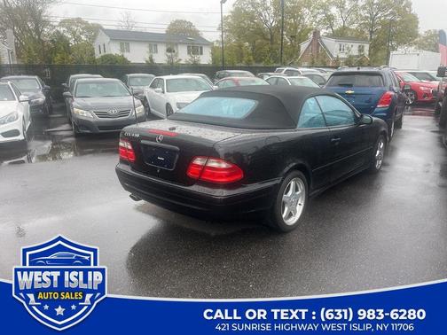 Black 2002 Mercedes-Benz CLK-Class 430 Cabriolet