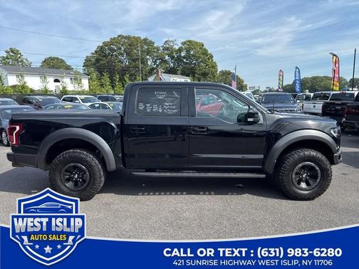 Shadow Black 2017 Ford F-150 Raptor