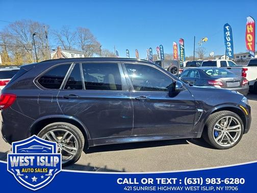 Long Beach Blue Metallic 2017 BMW X5 M Base