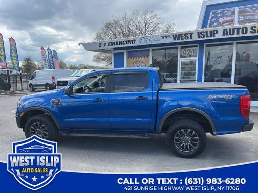 Lightning Blue Metallic 2019 Ford Ranger XLT