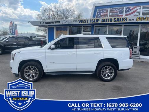 Summit White 2017 GMC Yukon SLT