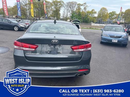 Moss Gray 2016 Kia Optima LX