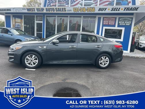Moss Gray 2016 Kia Optima LX