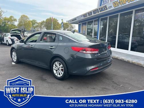 Moss Gray 2016 Kia Optima LX