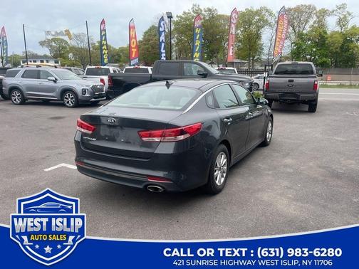 Moss Gray 2016 Kia Optima LX