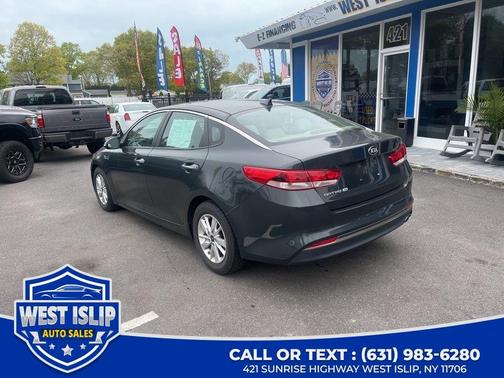 Moss Gray 2016 Kia Optima LX