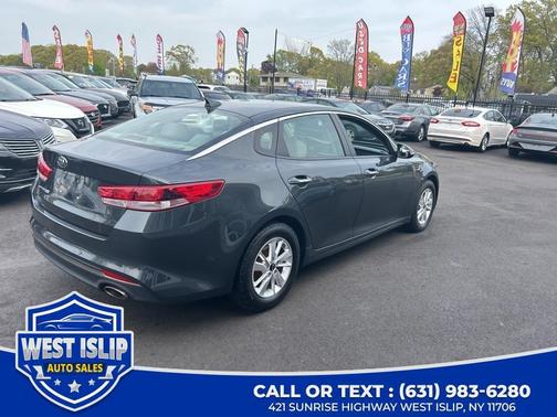 Moss Gray 2016 Kia Optima LX