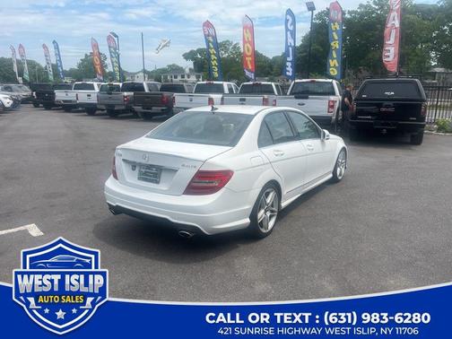 Diamond White Metallic 2013 Mercedes-Benz C-Class C 300 4MATIC Sport